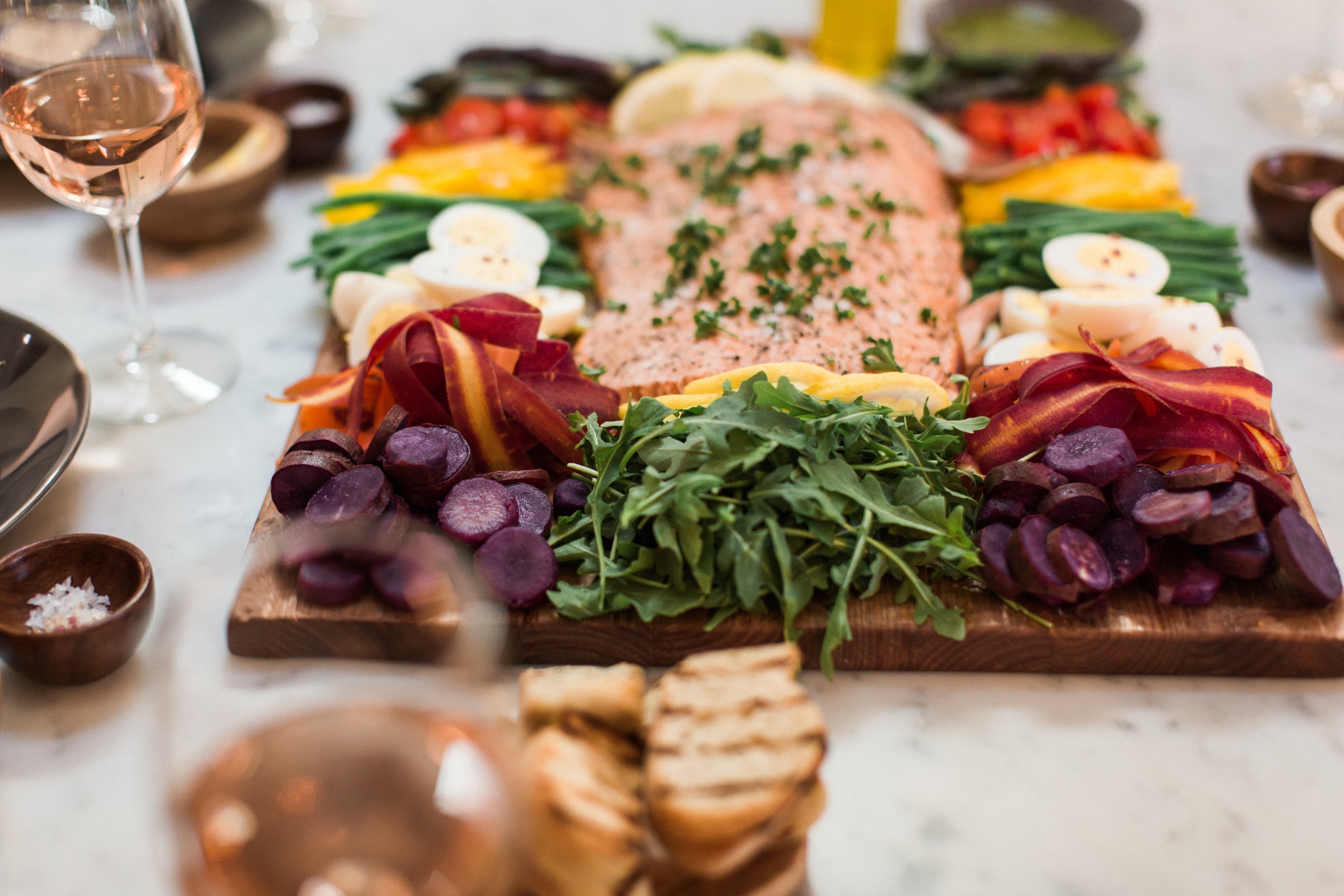 Simple and perfect oven roasted salmon