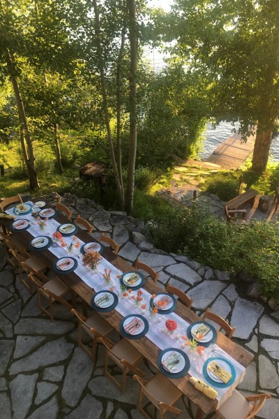 Idaho Lakefront Dinner Party