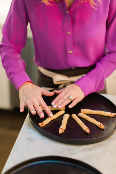 halloween finger breadsticks