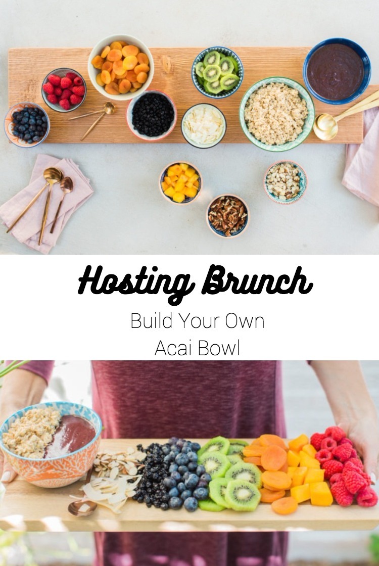 Hosting a healthy brunch with Acai Bowls