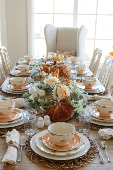 Holiday Hosting at Home #2: Fall Tablescapes and Home Decor