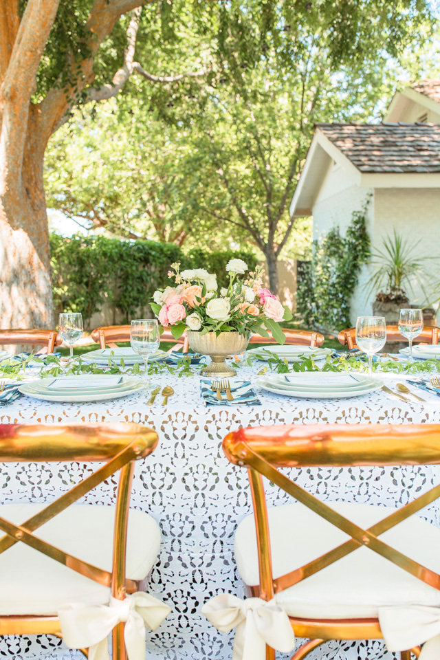 A Backyard Luncheon for Arizona Lifestyle Bloggers - to have + to host