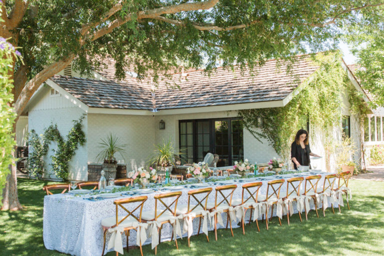 A Backyard Luncheon for Arizona Lifestyle Bloggers - to have + to host