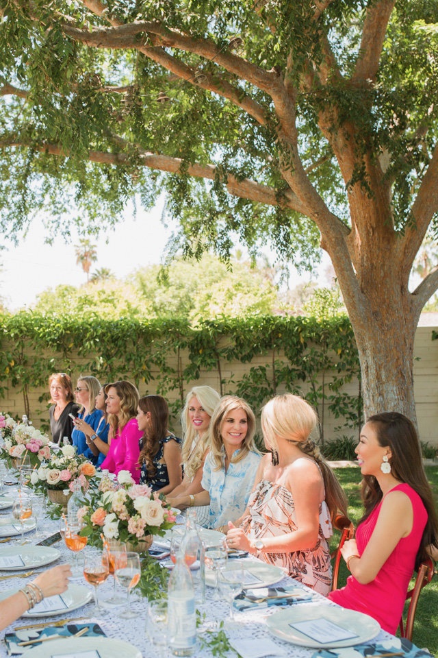 backyard luncheon