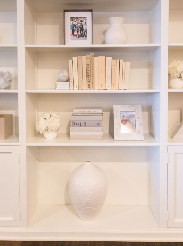 bookshelf styling