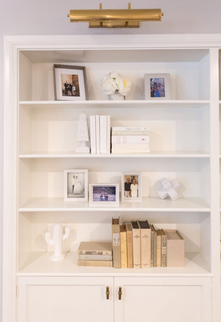 bookshelf accents