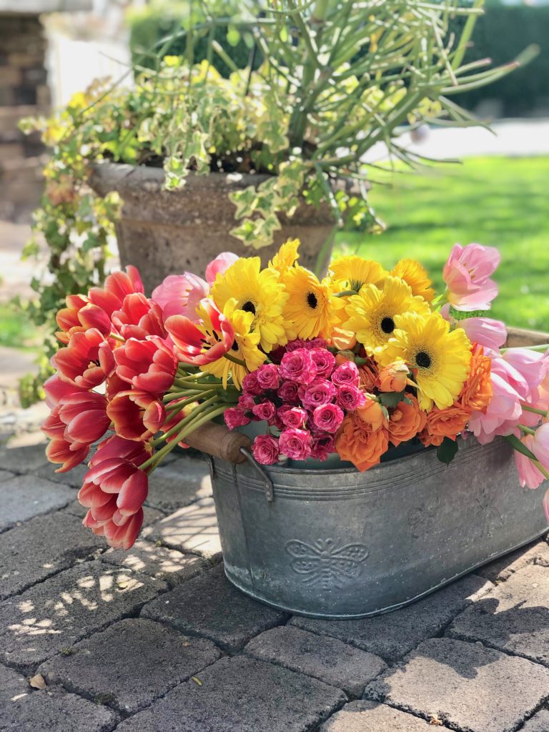 rainbow flowers