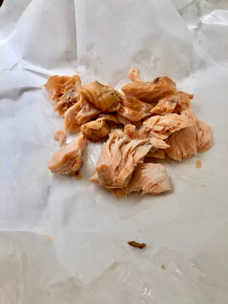 smoked salmon