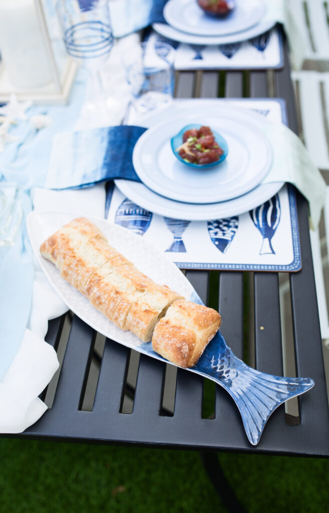 ocean-inspired dinner party