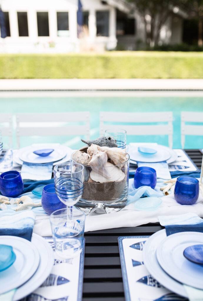 ocean-inspired dinner party