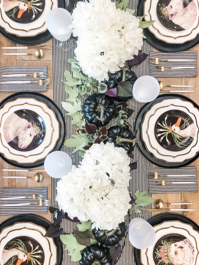 elegant farmhouse table