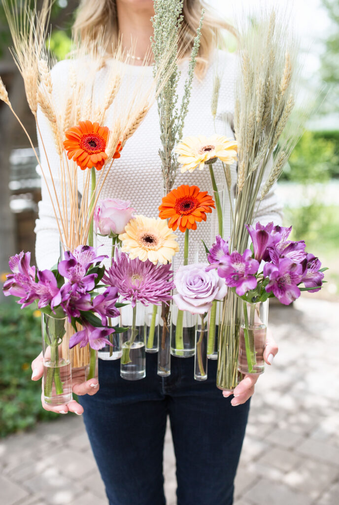 acrylic vase