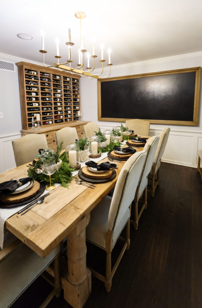 neutral dining room