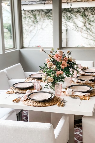 spring table decor