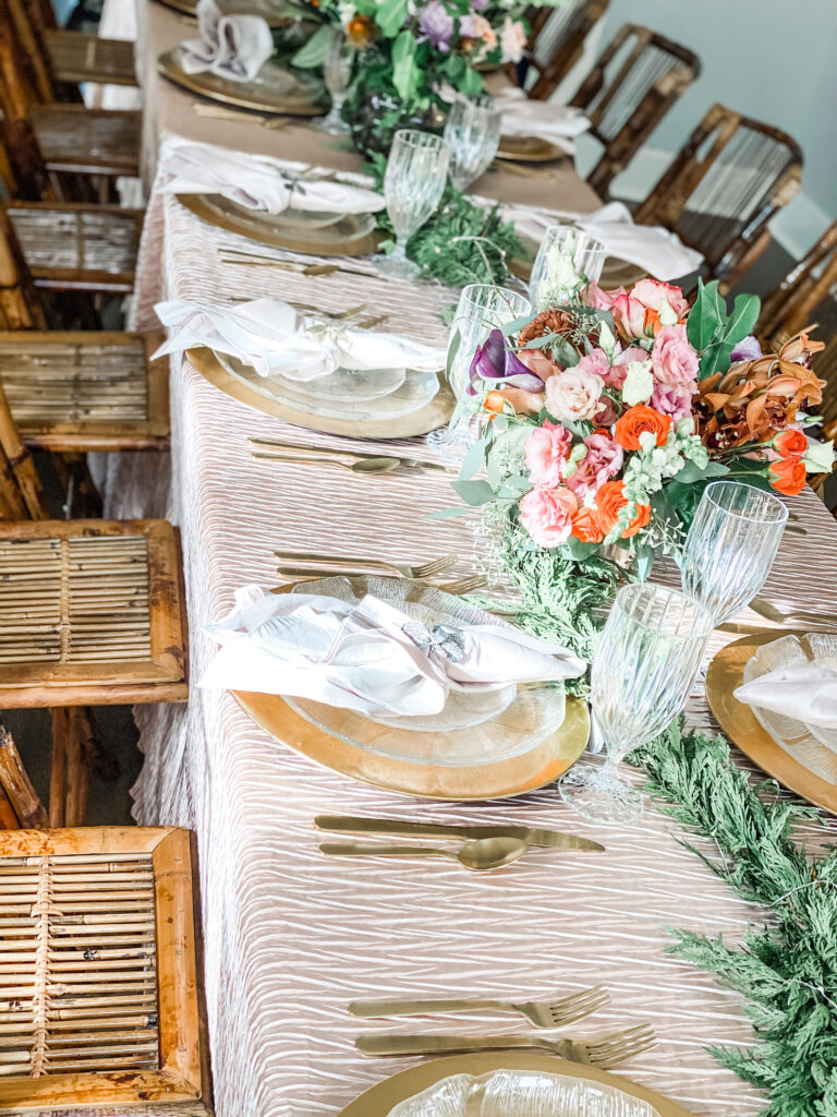 greenery centerpiece