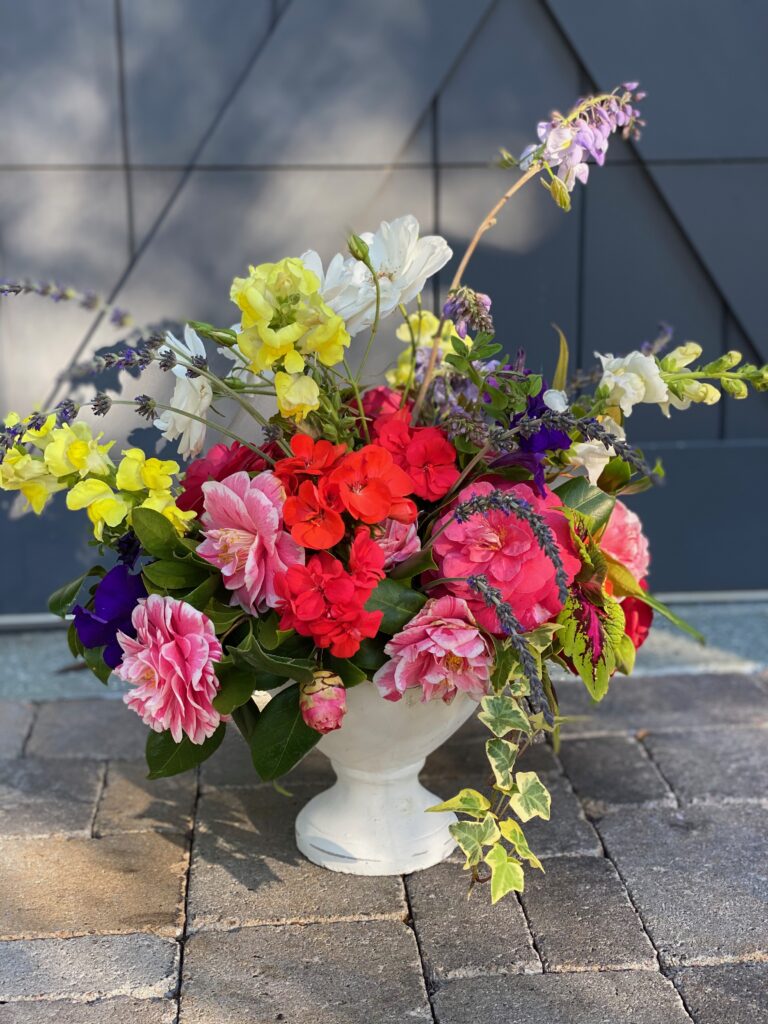 diy flower arrangement