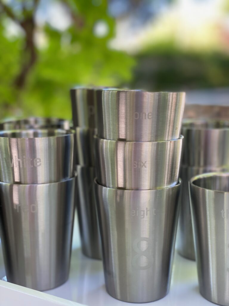 stainless steel tumblers