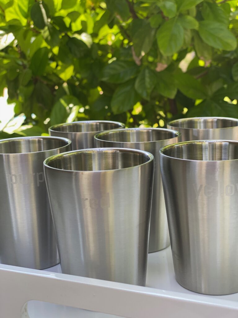 stainless steel tumblers