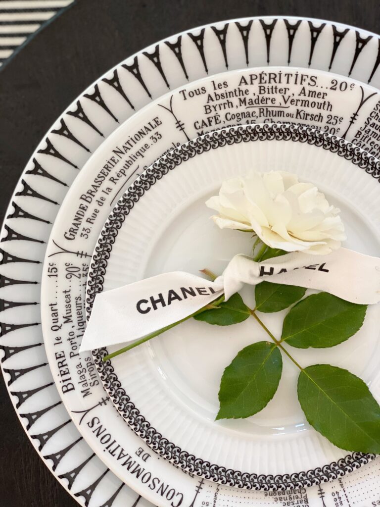 Chanel  French cuisine Cuisine Dinner plates