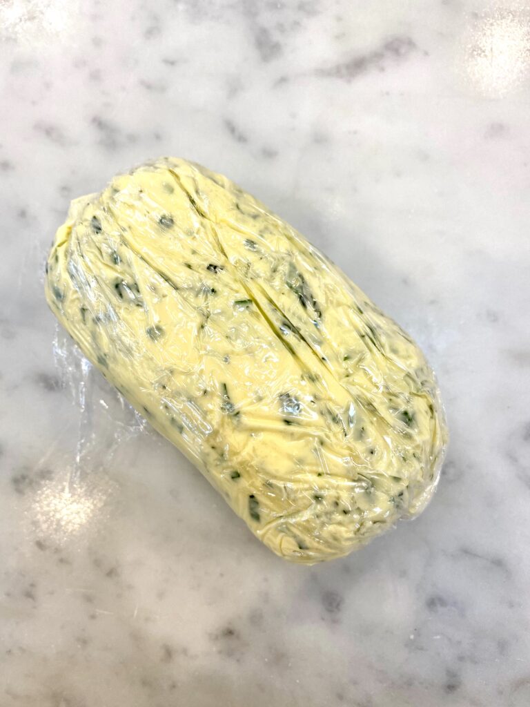 wrapping butter