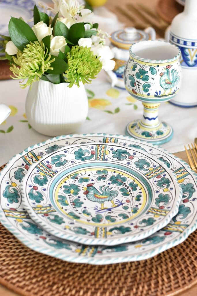 Italian deals dinnerware sets