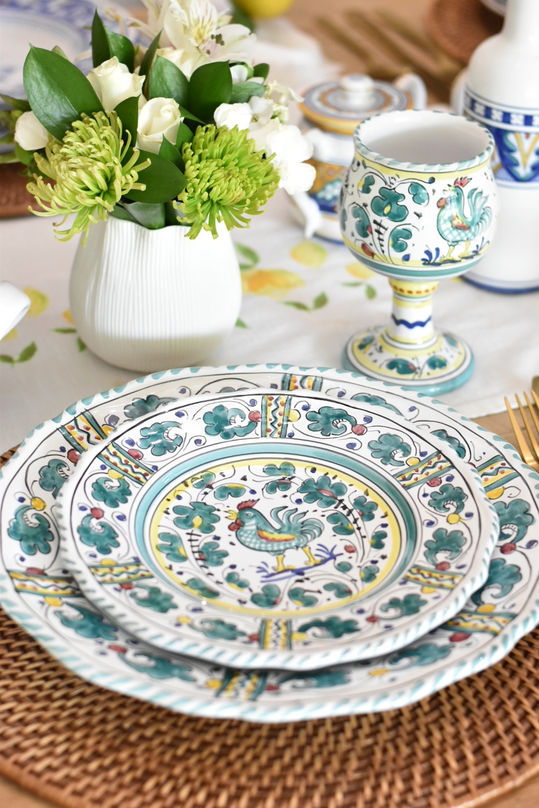 A Dreamy Italian Table: My Authentic Dinnerware Collection - to have ...