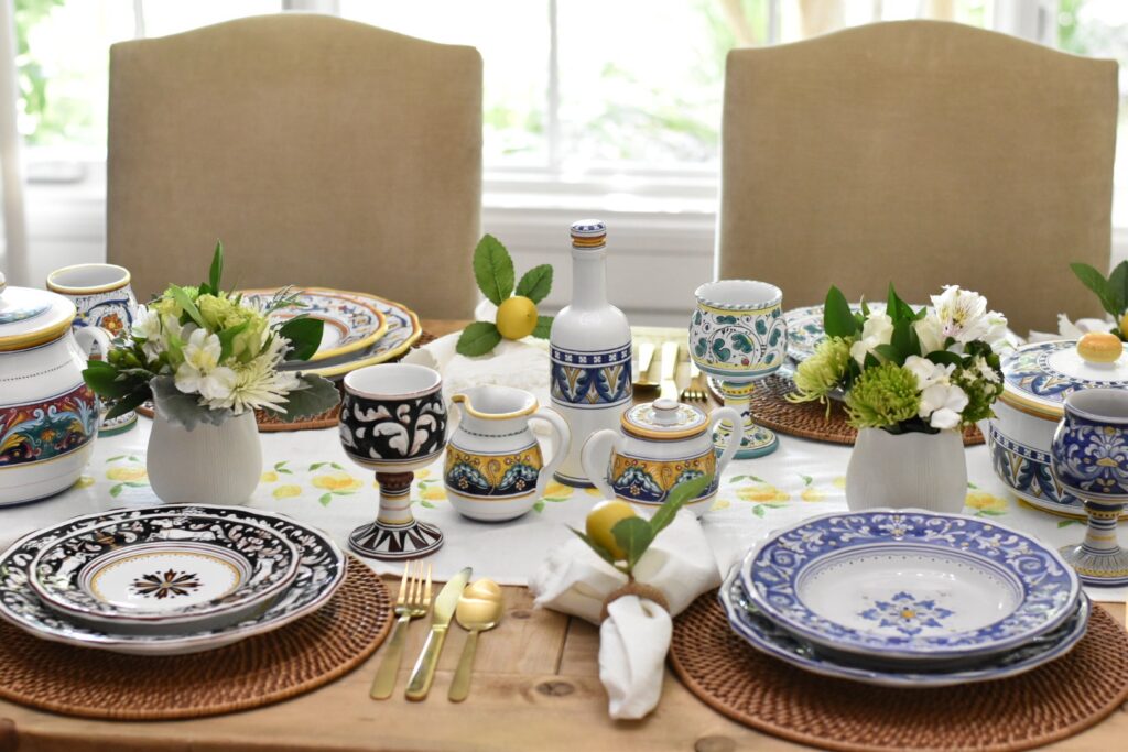 A Dreamy Italian Table: My Authentic Dinnerware Collection - to have