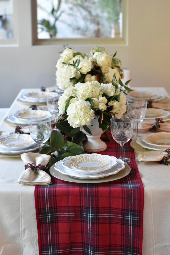 Christmas table runner