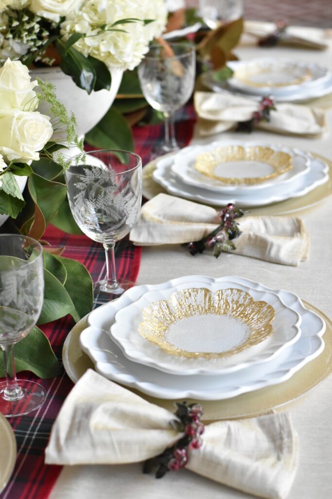 Holiday place setting