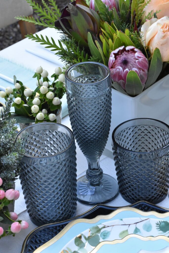 charcoal glassware