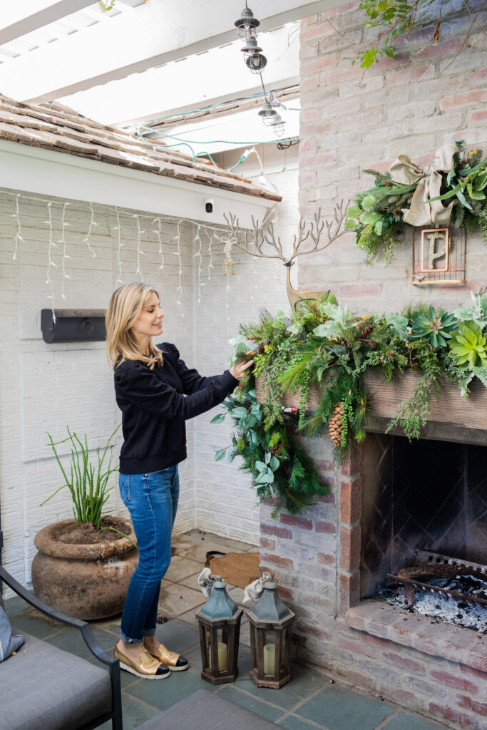 fireplace garland