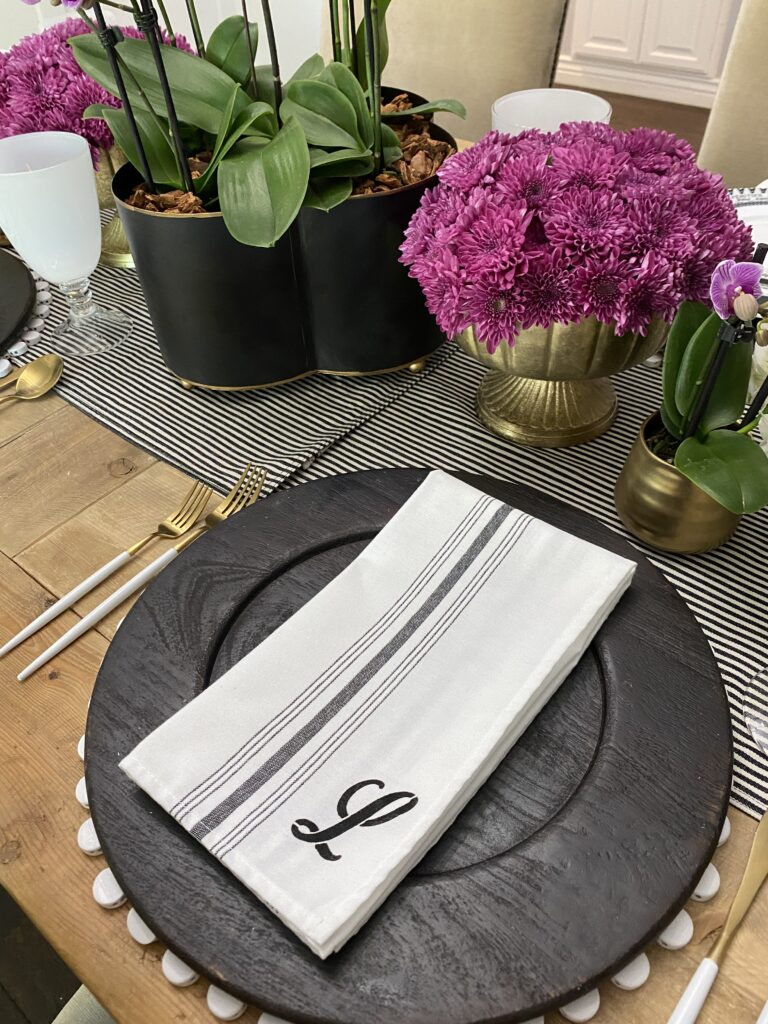 Personalized napkin