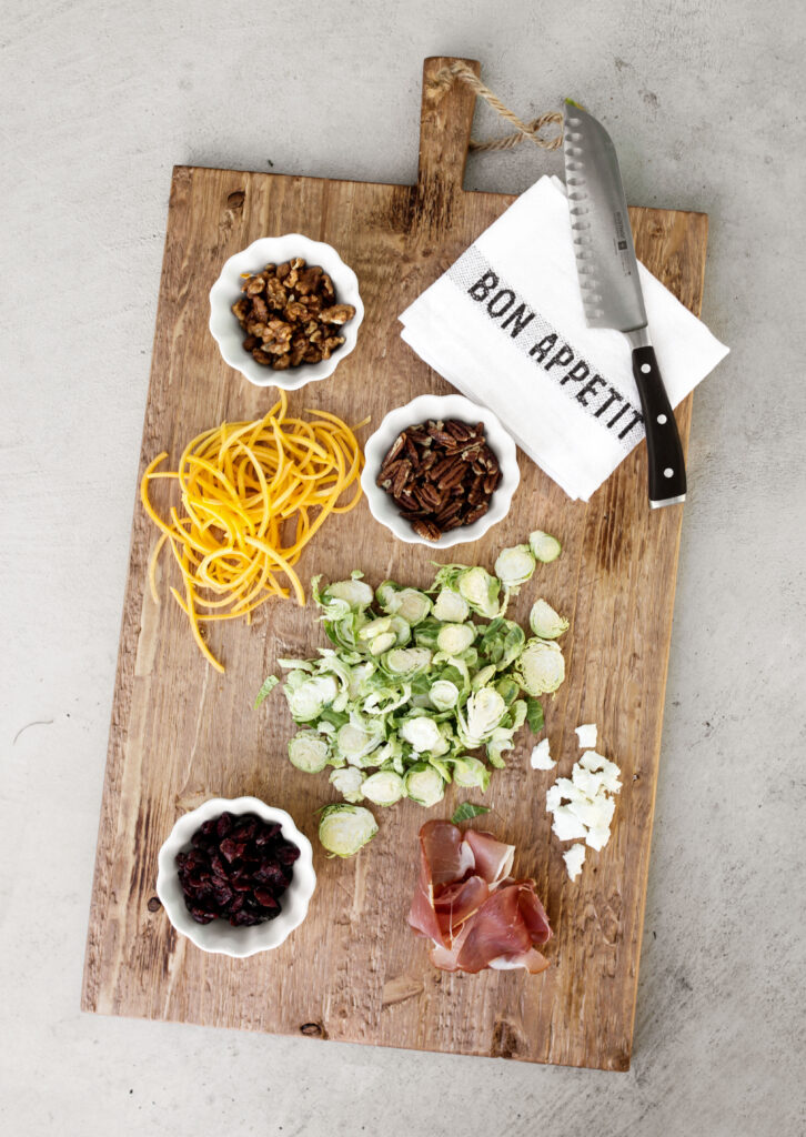 Brussel sprout salad