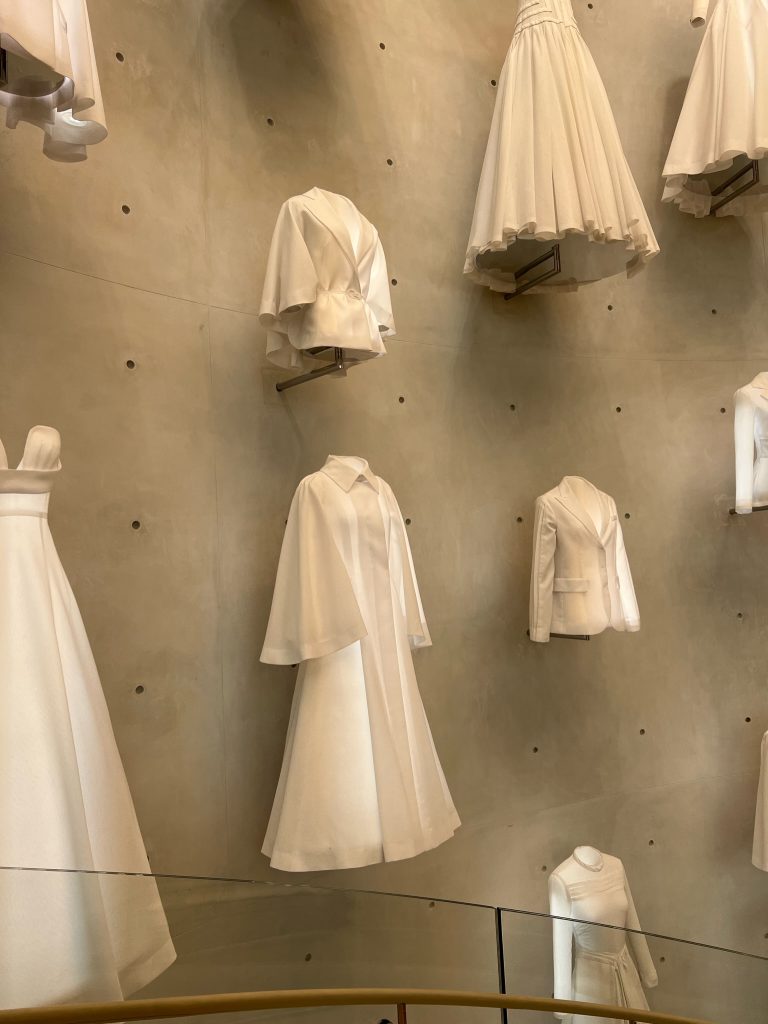 The Dior Museum shows the history of the brand