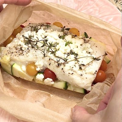 Halibut en Papillote