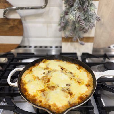 One Skillet Weeknight Lasagna